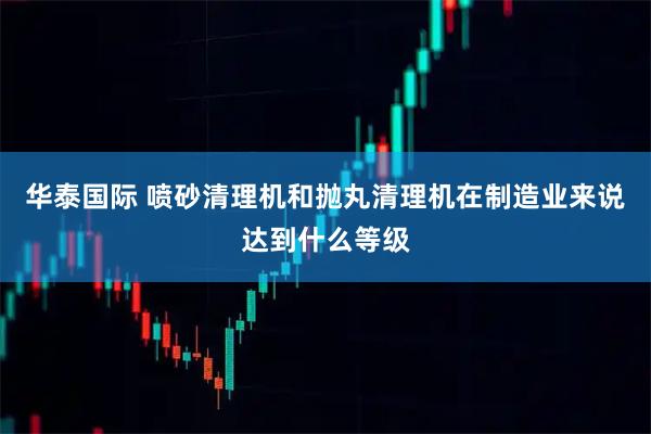 华泰国际 喷砂清理机和抛丸清理机在制造业来说达到什么等级